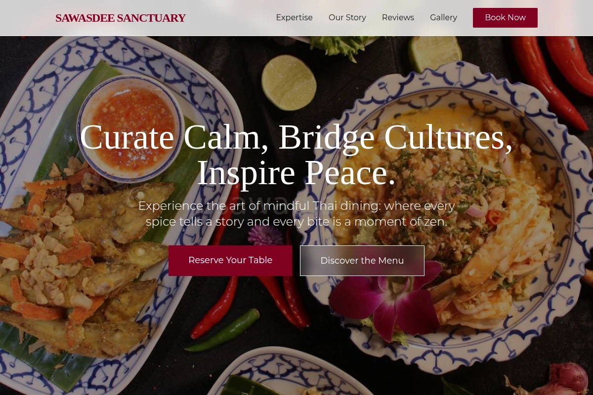 Meditation Thai Food