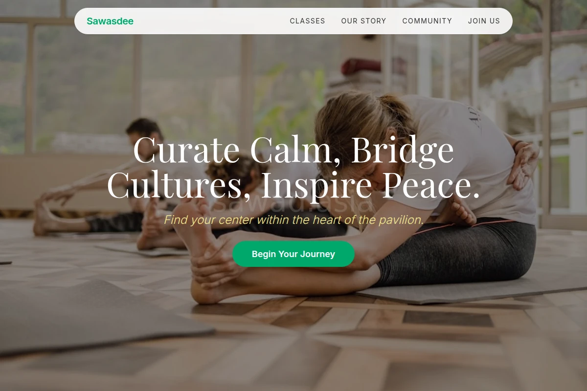 Pavilion Yoga Studio