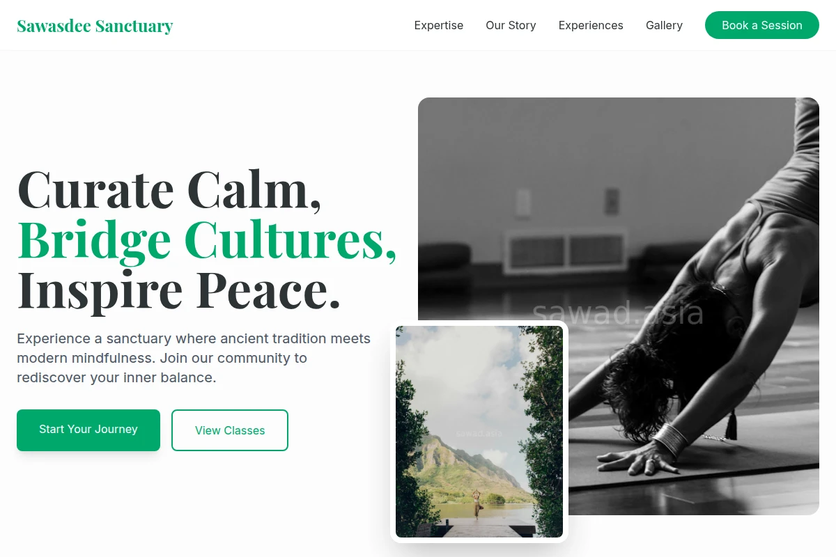 Hospitality Yoga Studio