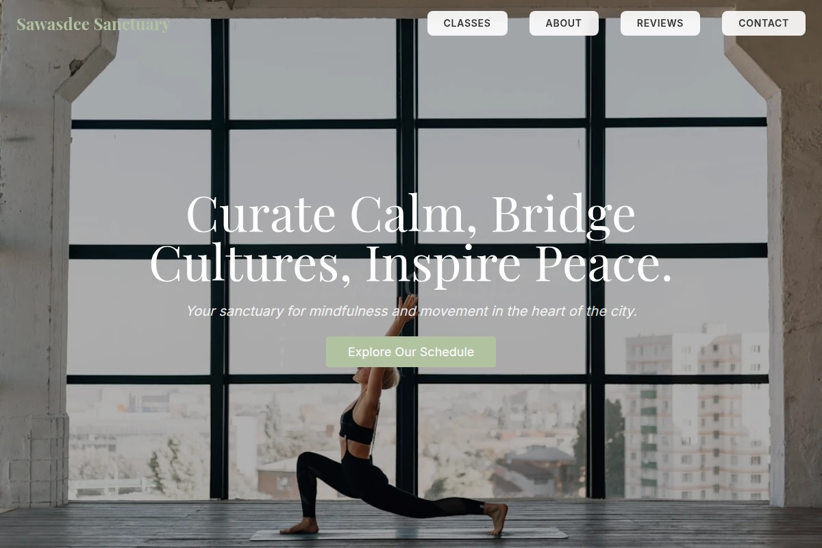 Pavilion Yoga Studio