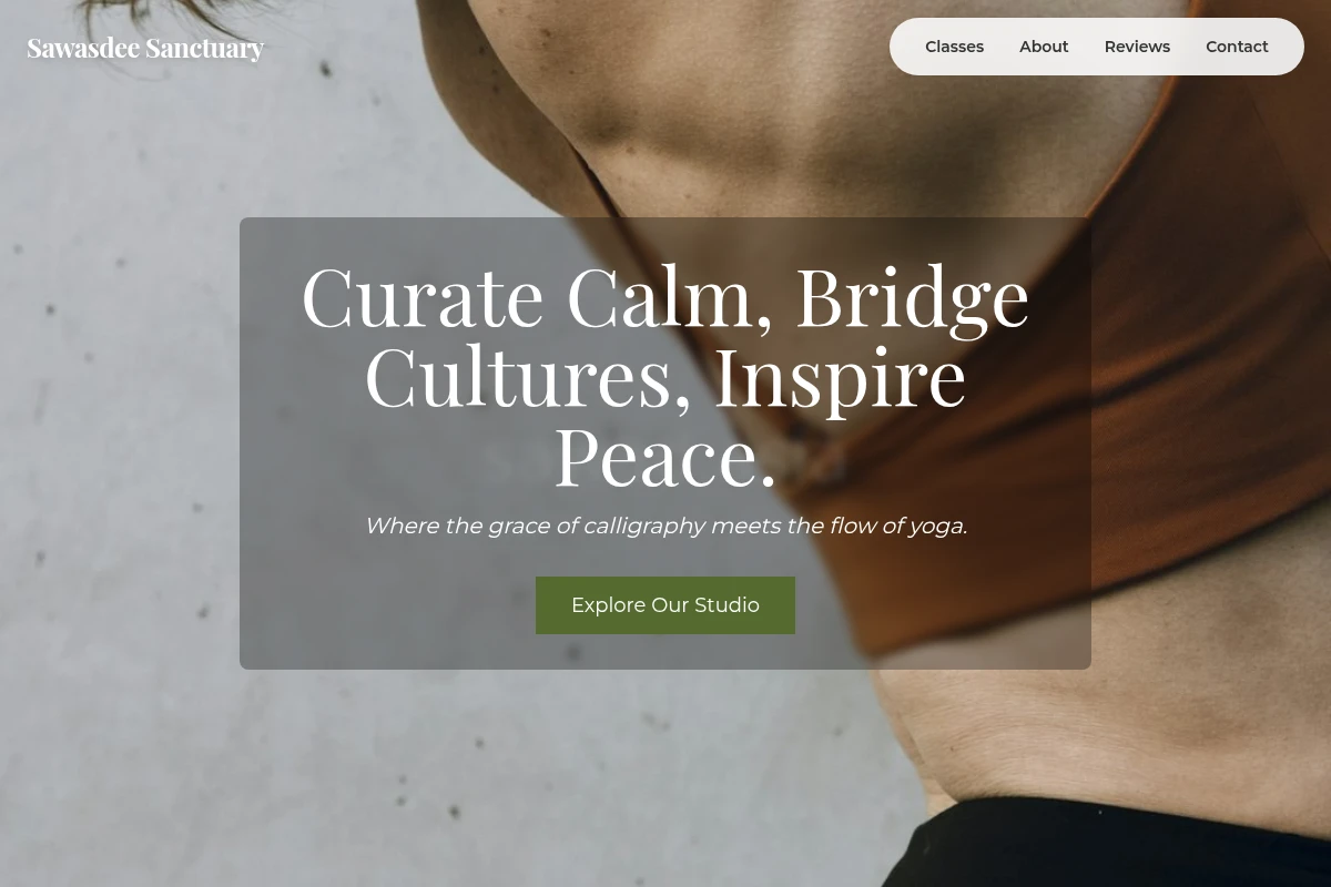 Calligraphy Yoga Studio